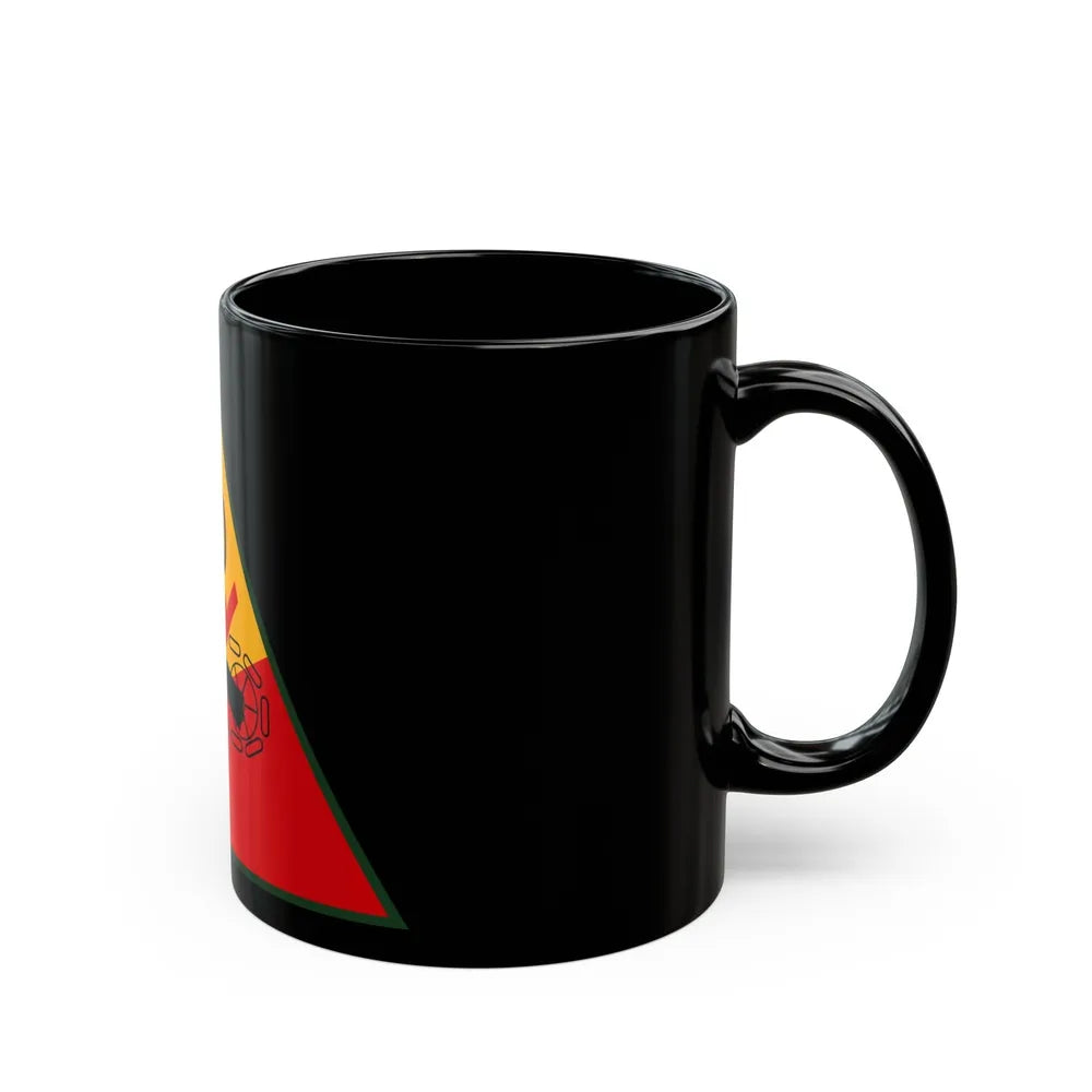 10th Armored Division (U.S. Army) Black Coffee Mug-Go Mug Yourself