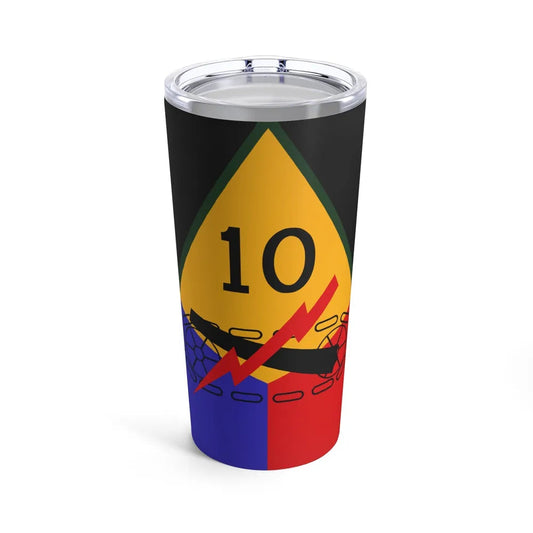 10th Armored Division (U.S. Army) Tumbler 20oz-20oz-Go Mug Yourself