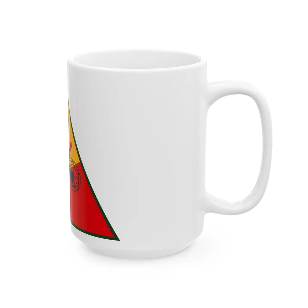 10th Armored Division (U.S. Army) White Coffee Mug-Go Mug Yourself