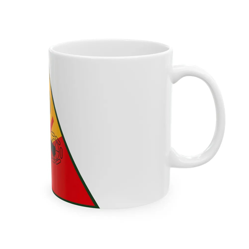 10th Armored Division (U.S. Army) White Coffee Mug-Go Mug Yourself