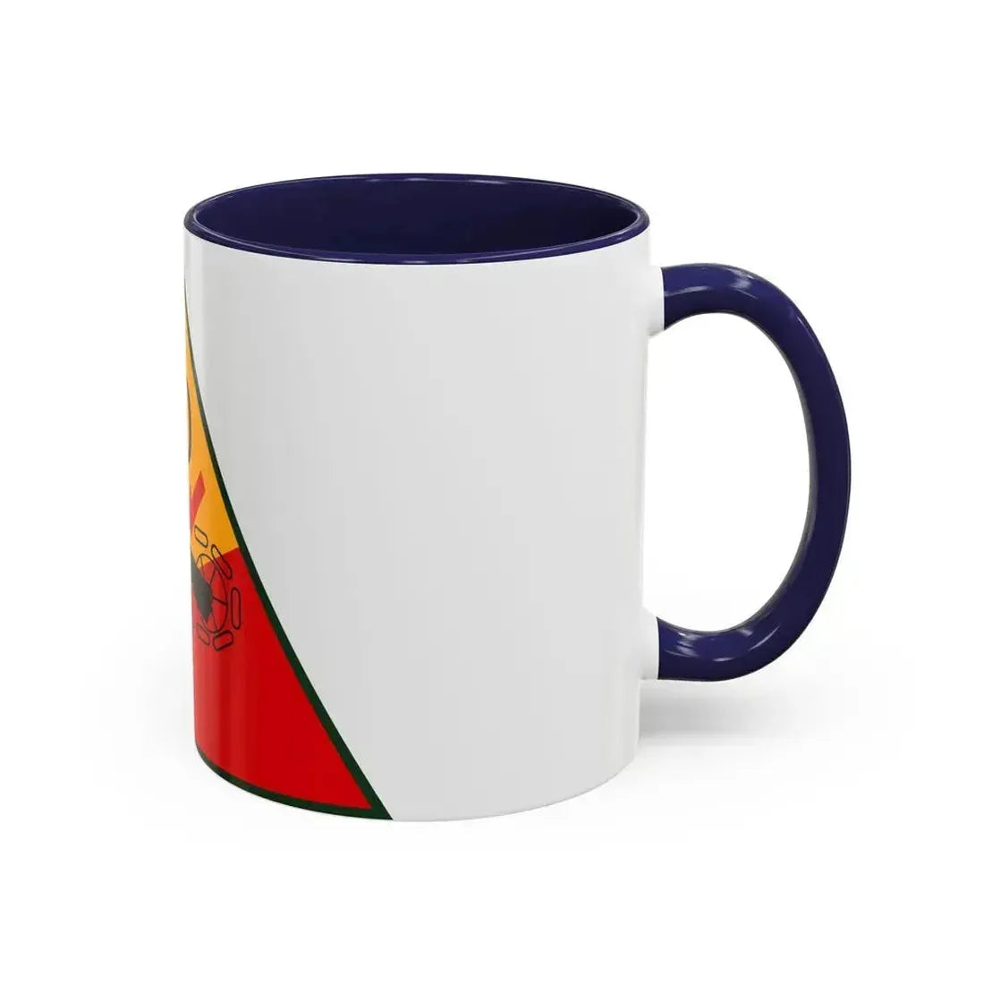 10th Armored Division (U.S. Army) Accent Coffee Mug - Go Mug Yourself