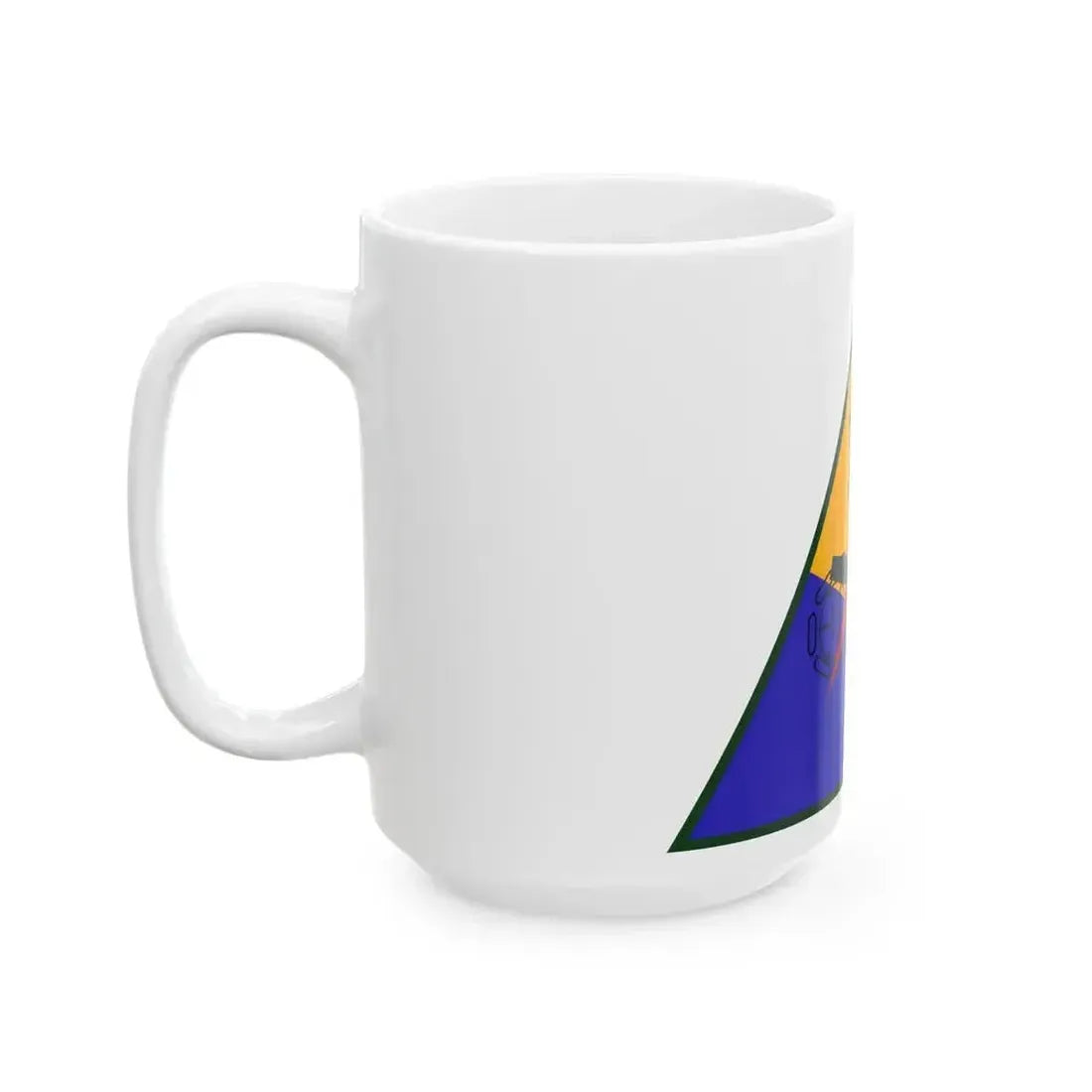 10th Armored Division (U.S. Army) White Coffee Mug - Go Mug Yourself