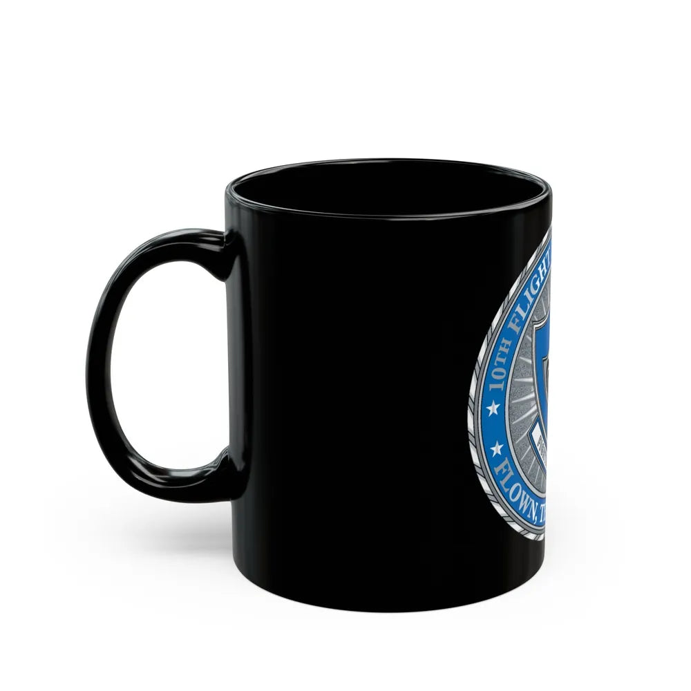 10th Flight Test Sq (U.S. Air Force) Black Coffee Mug-Go Mug Yourself