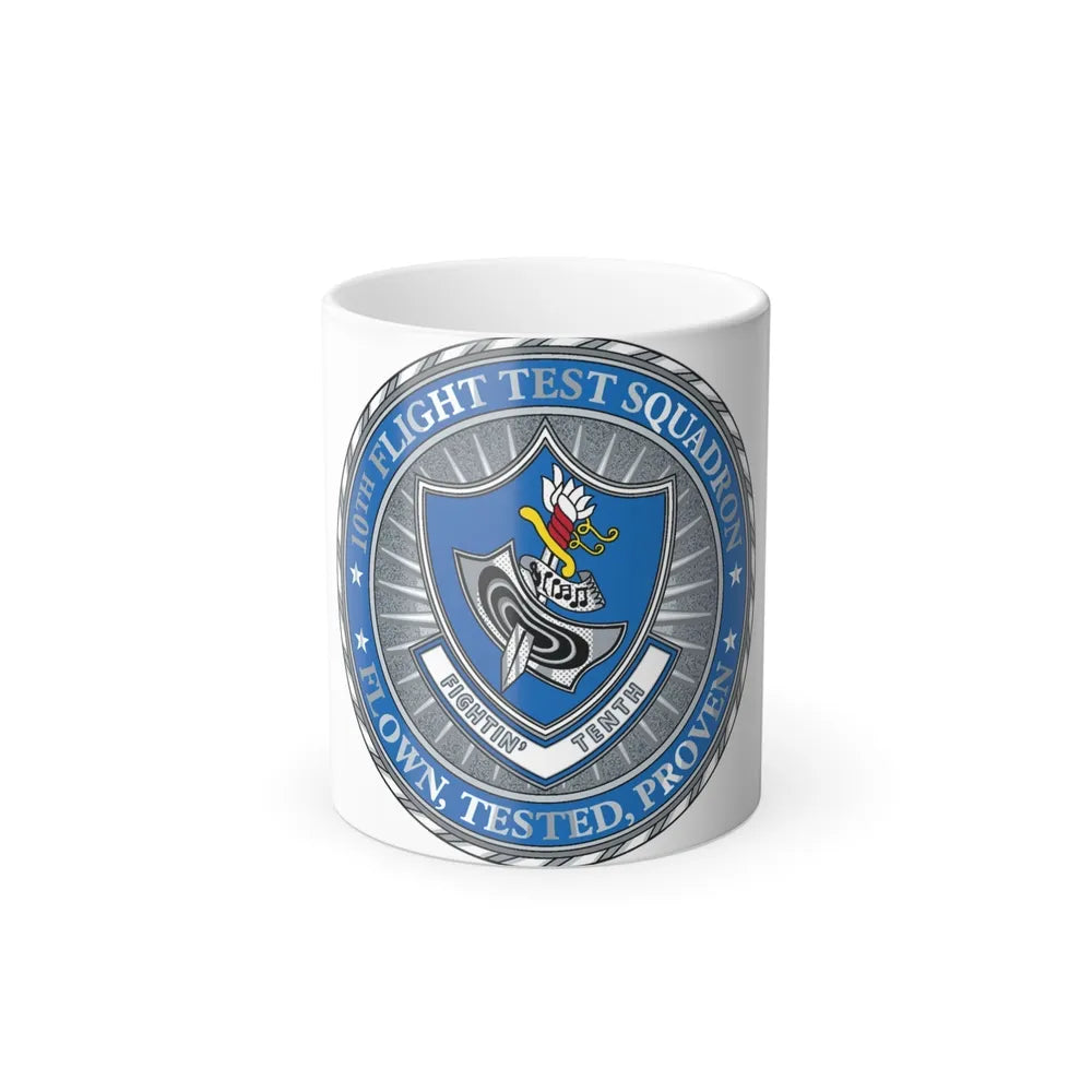10th Flight Test Sq (U.S. Air Force) Color Changing Coffee Mug-11oz-Go Mug Yourself