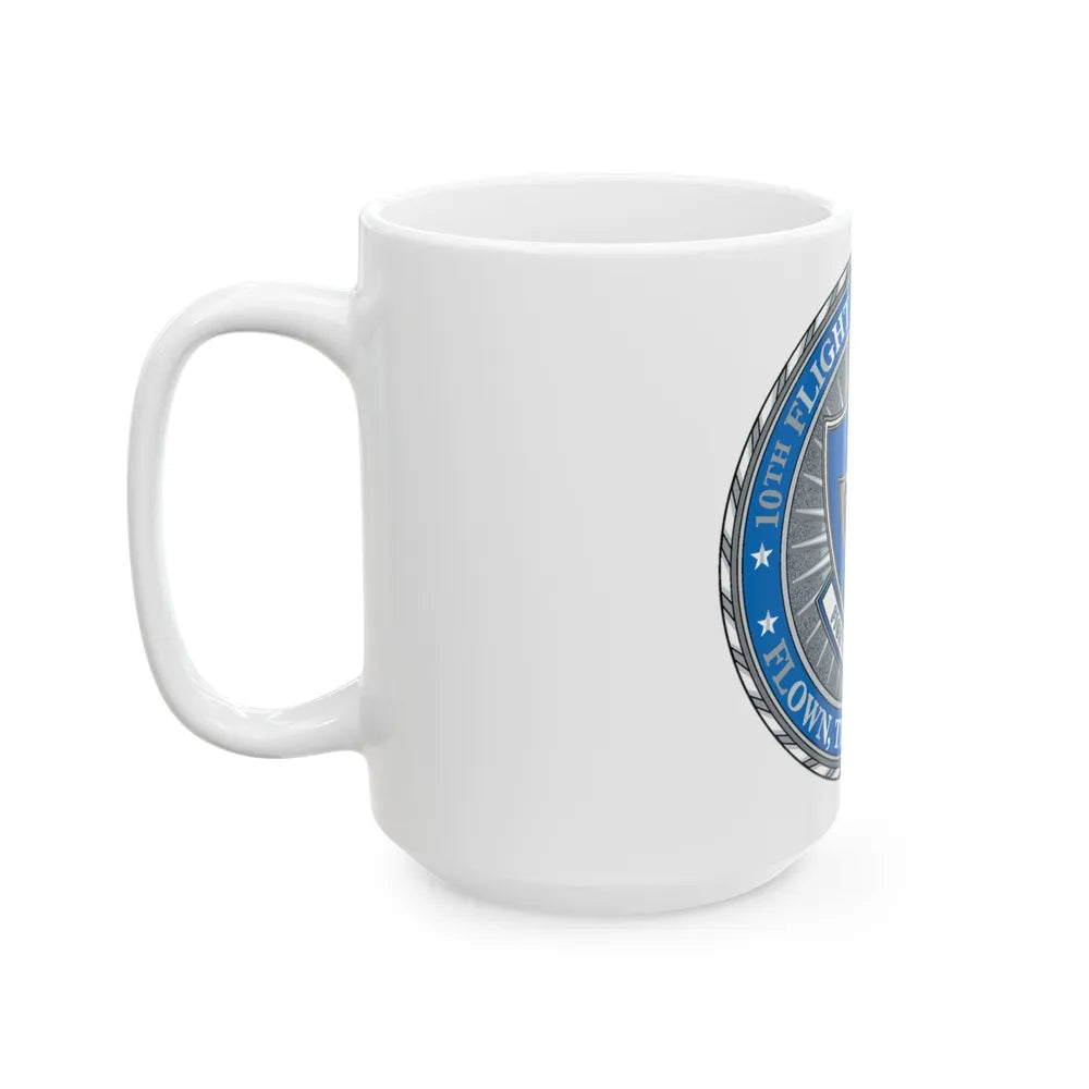 10th Flight Test Sq (U.S. Air Force) White Coffee Mug-Go Mug Yourself