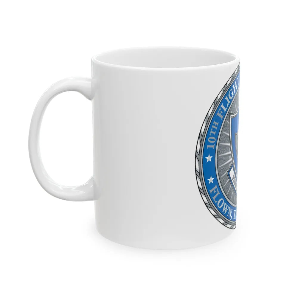 10th Flight Test Sq (U.S. Air Force) White Coffee Mug-Go Mug Yourself