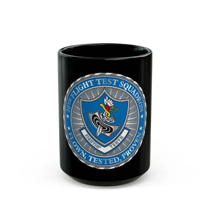 10th Flight Test Sq (U.S. Air Force) Black Coffee Mug 15oz - Go Mug Yourself