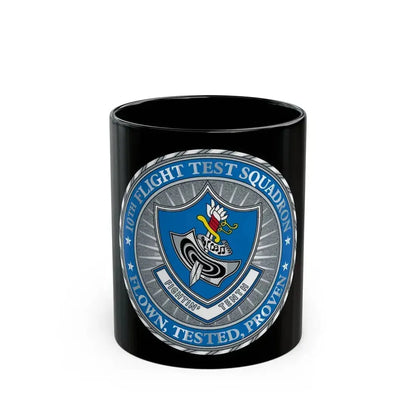 10th Flight Test Sq (U.S. Air Force) Black Coffee Mug - Go Mug Yourself