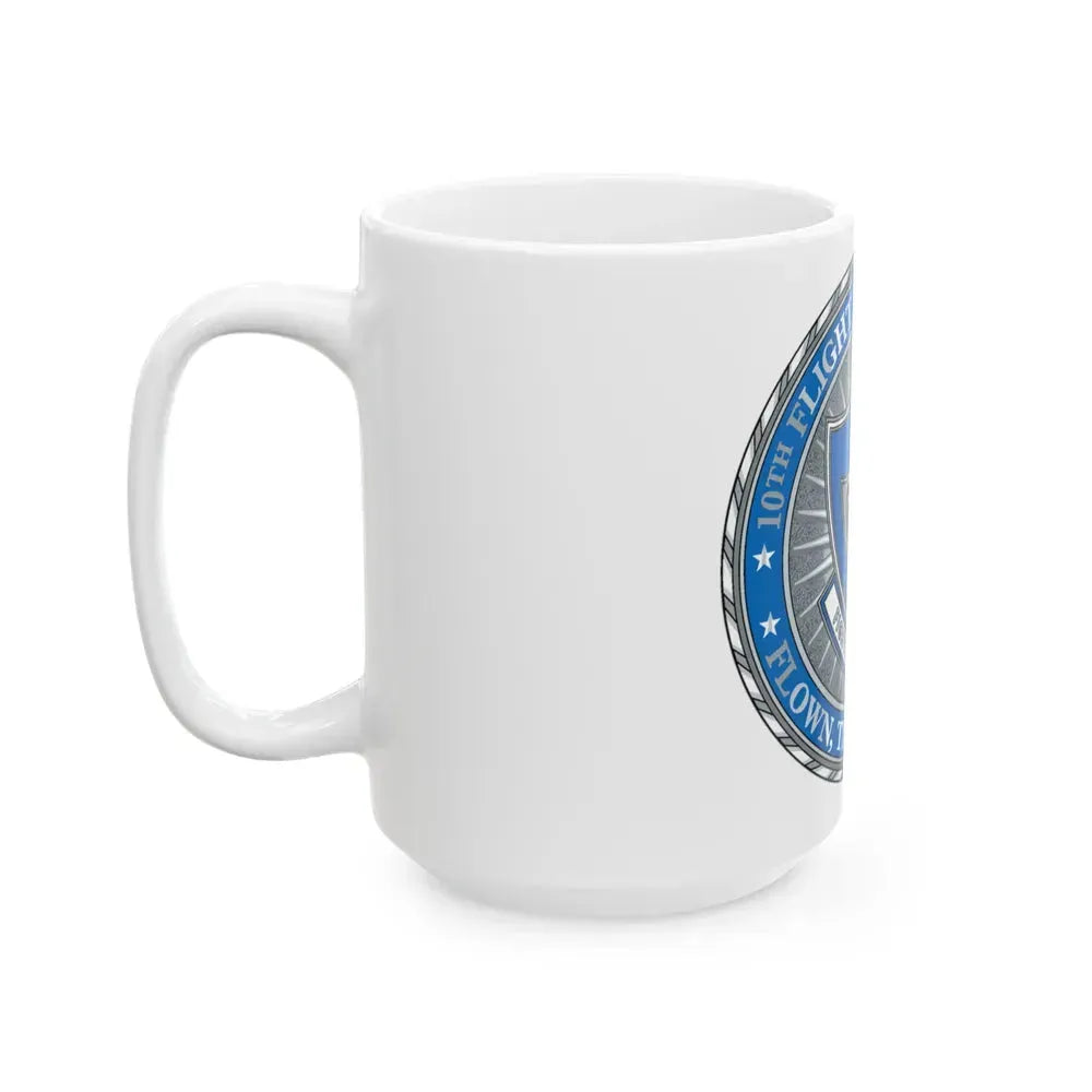 10th Flight Test Sq (U.S. Air Force) White Coffee Mug - Go Mug Yourself