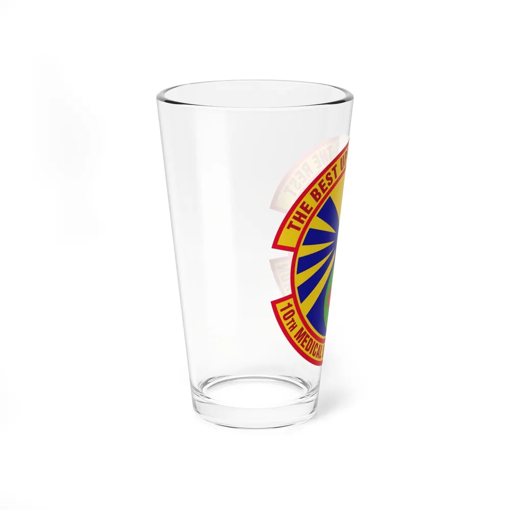 10th Medical Support Squadron (U.S. Air Force) Pint Glass 16oz-Go Mug Yourself