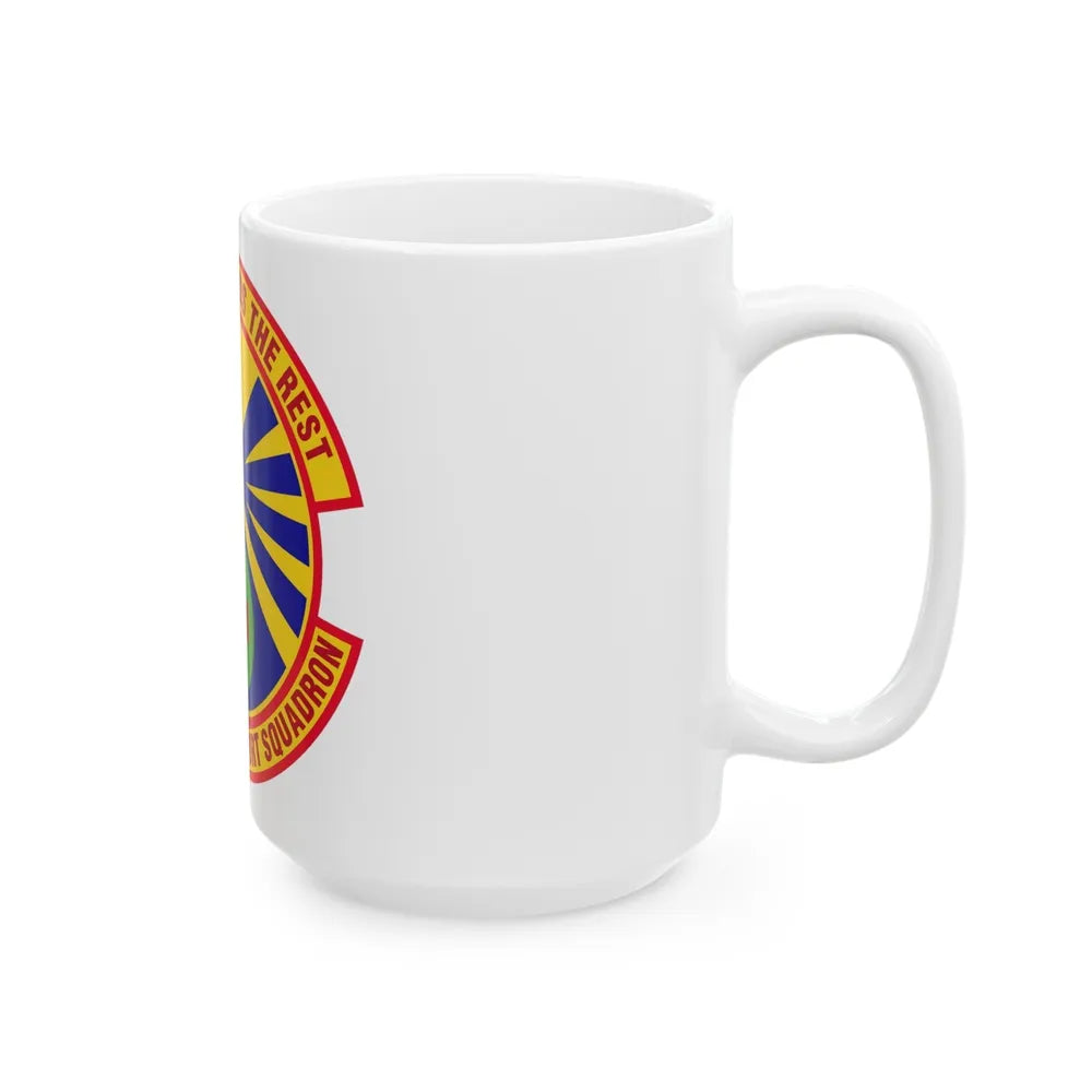 10th Medical Support Squadron (U.S. Air Force) White Coffee Mug-Go Mug Yourself