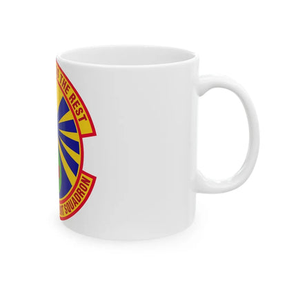 10th Medical Support Squadron (U.S. Air Force) White Coffee Mug-Go Mug Yourself