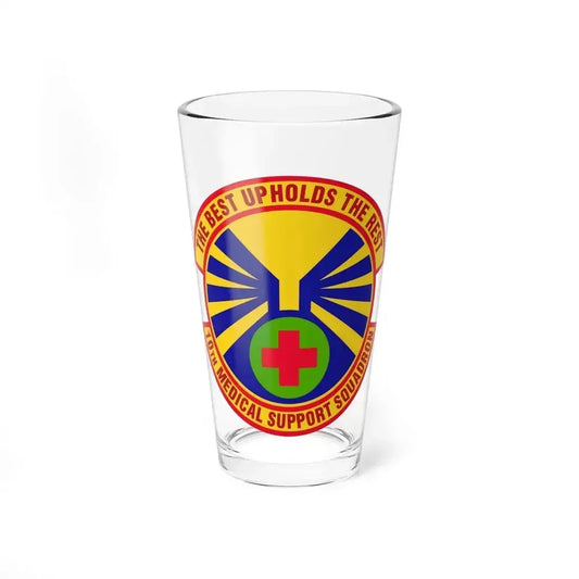 10th Medical Support Squadron (U.S. Air Force) Pint Glass 16oz 16oz - Go Mug Yourself