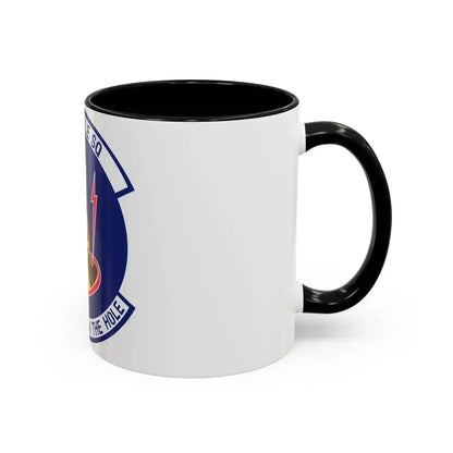 10th Missile SQ The First In The Hole (U.S. Air Force) Accent Coffee Mug - Go Mug Yourself