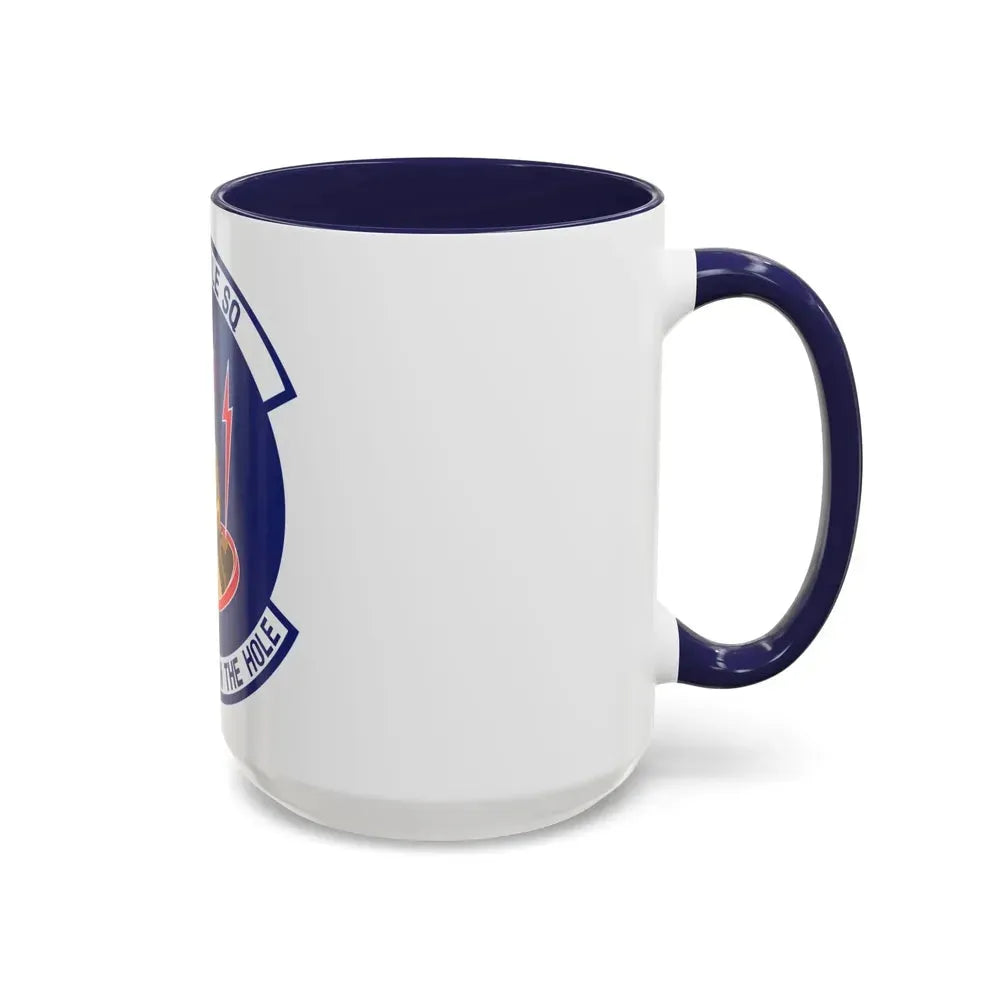 10th Missile SQ The First In The Hole (U.S. Air Force) Accent Coffee Mug - Go Mug Yourself