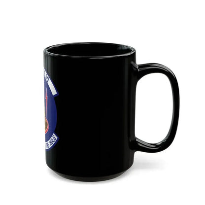 10th Missile SQ The First In The Hole (U.S. Air Force) Black Coffee Mug - Go Mug Yourself
