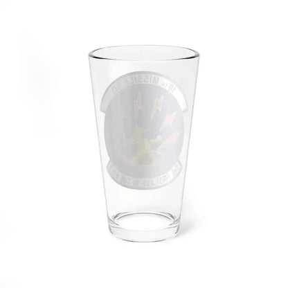 10th Missile SQ The First In The Hole (U.S. Air Force) Pint Glass 16oz - Go Mug Yourself