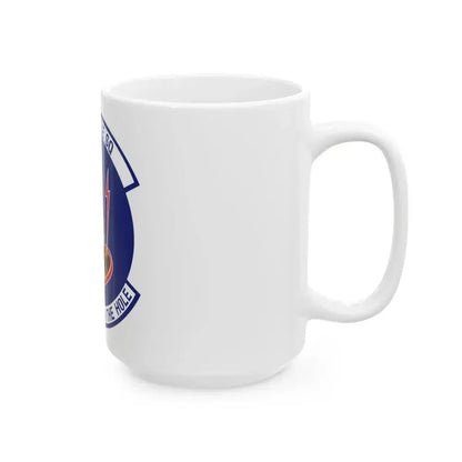 10th Missile SQ The First In The Hole (U.S. Air Force) White Coffee Mug - Go Mug Yourself