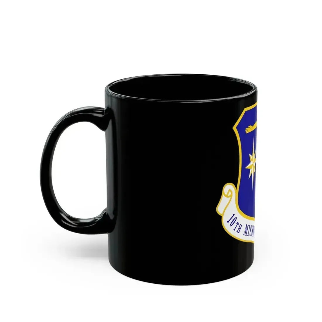10th Mission Support Group (U.S. Air Force) Black Coffee Mug - Go Mug Yourself