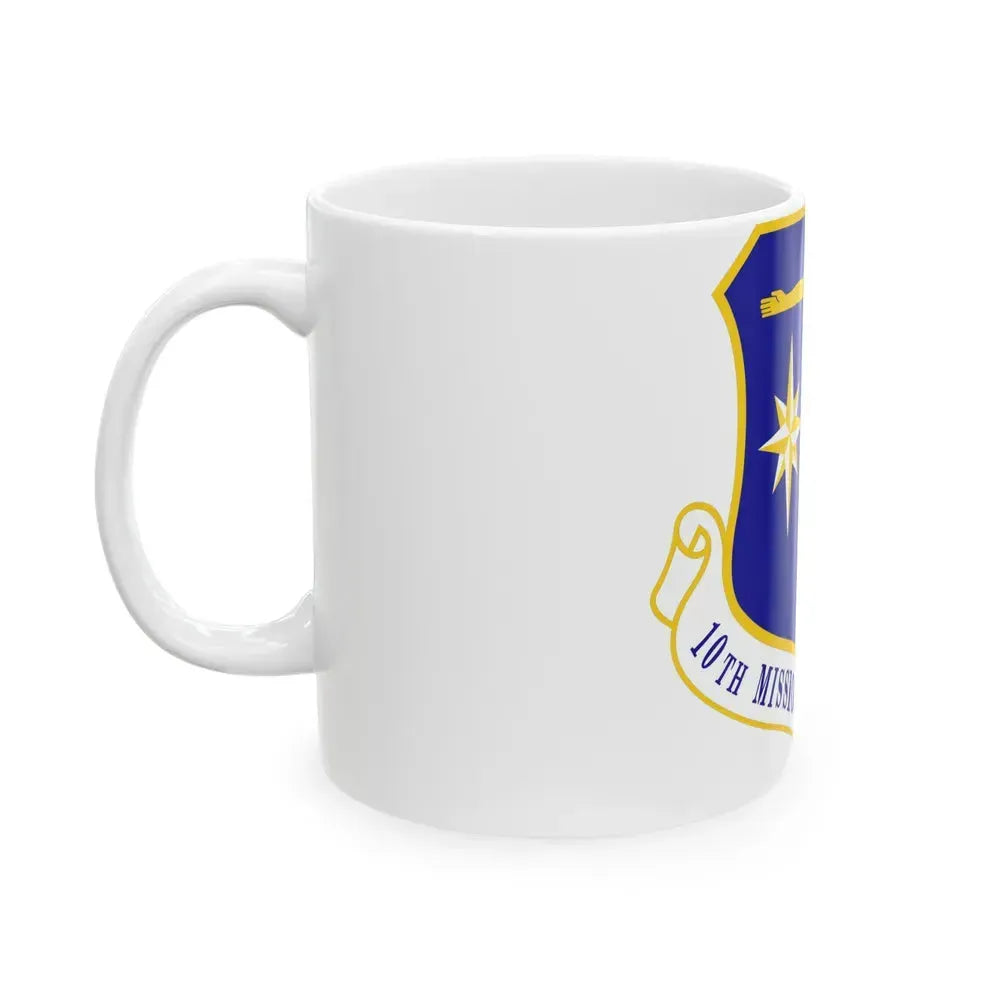 10th Mission Support Group (U.S. Air Force) White Coffee Mug - Go Mug Yourself