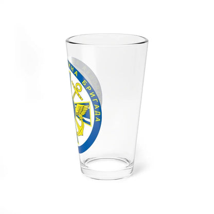 10th Naval Aviation Brigade of the Ukrainian Navy (Ukraine) Pint Glass 16oz-Go Mug Yourself