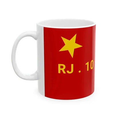 10th regiment MNLA (Malaysia) White Coffee Mug - Go Mug Yourself