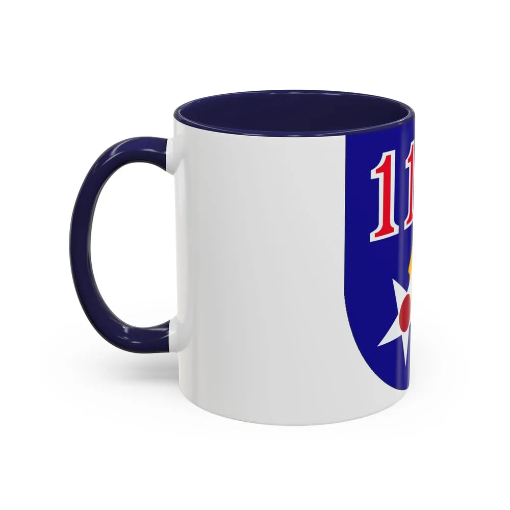 11 Air Force (U.S. Army) Accent Coffee Mug-Go Mug Yourself