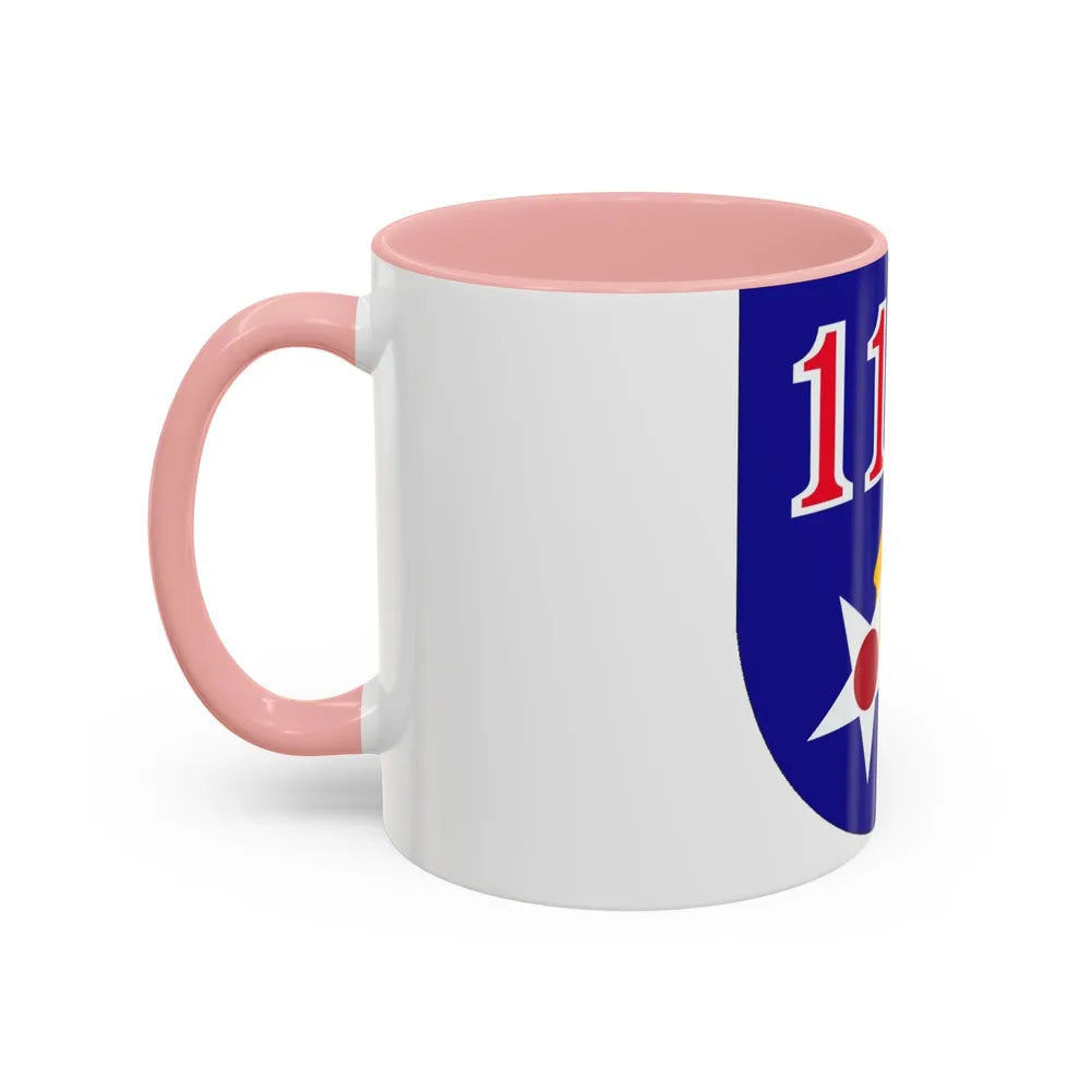 11 Air Force (U.S. Army) Accent Coffee Mug-Go Mug Yourself