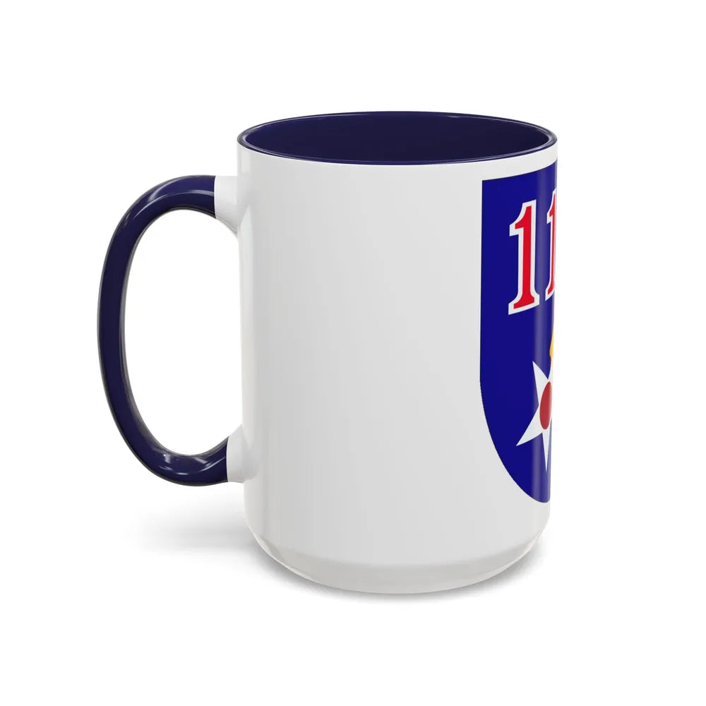 11 Air Force (U.S. Army) Accent Coffee Mug-Go Mug Yourself