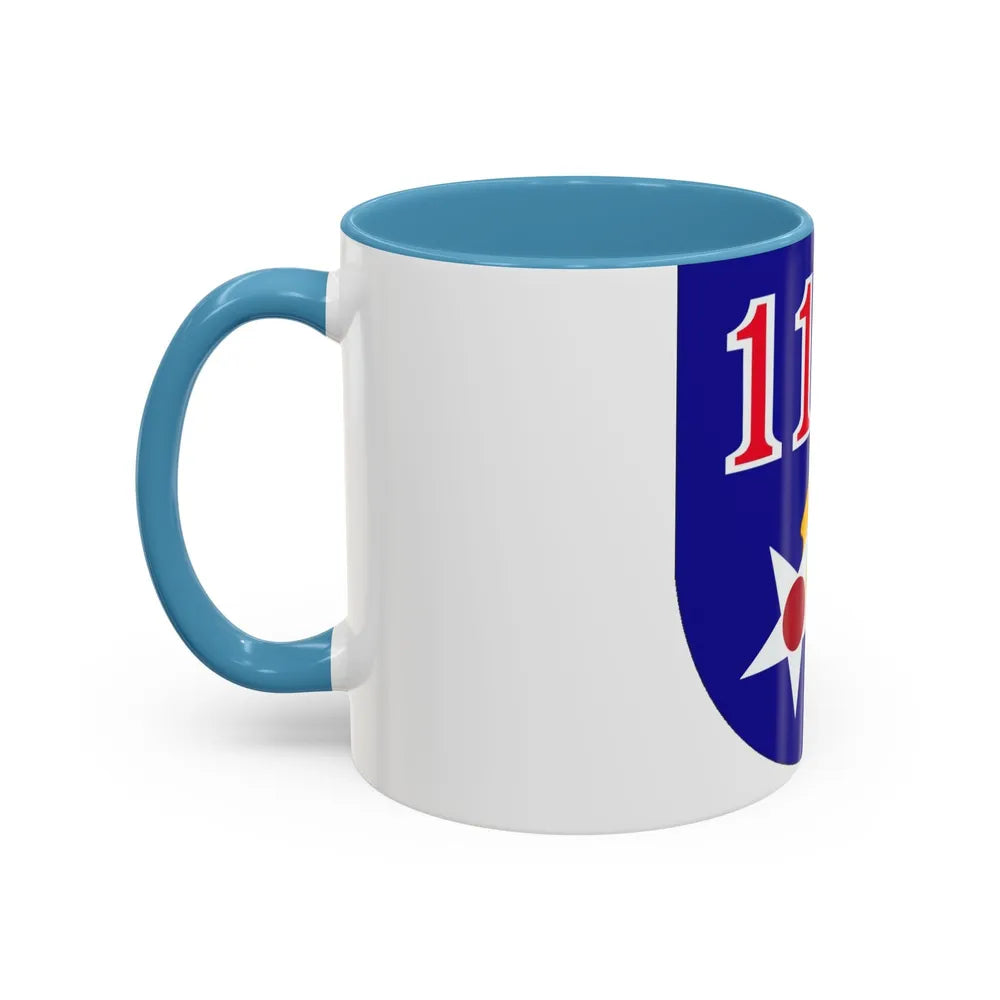 11 Air Force (U.S. Army) Accent Coffee Mug-Go Mug Yourself