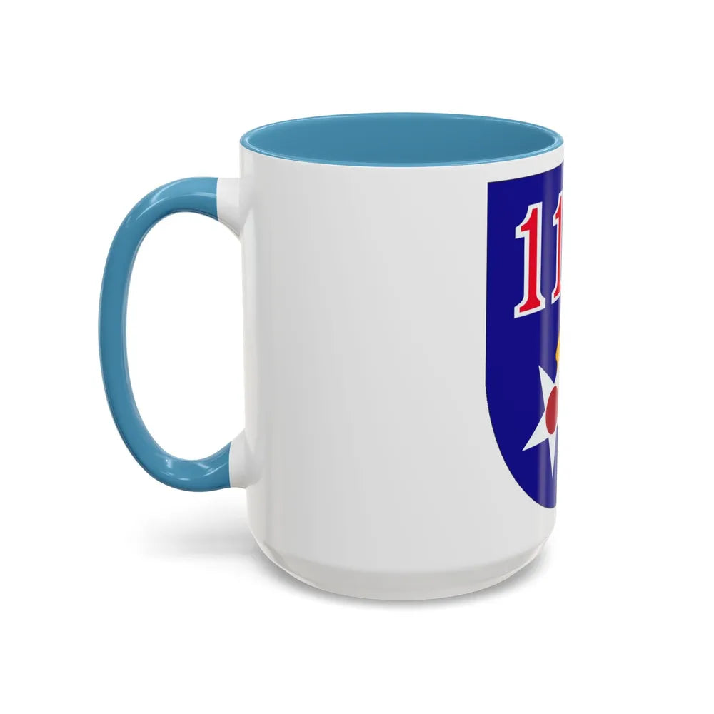 11 Air Force (U.S. Army) Accent Coffee Mug-Go Mug Yourself