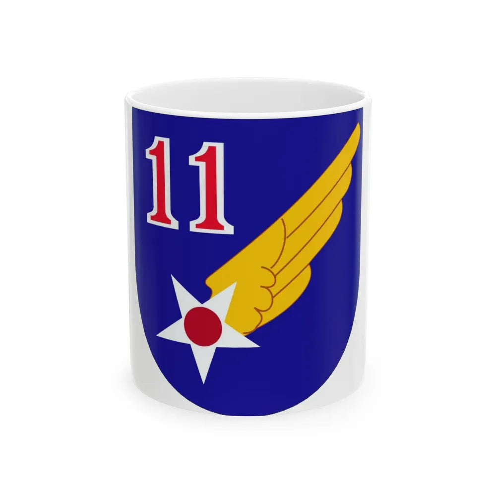 11 Air Force (U.S. Army) White Coffee Mug-11oz-Go Mug Yourself