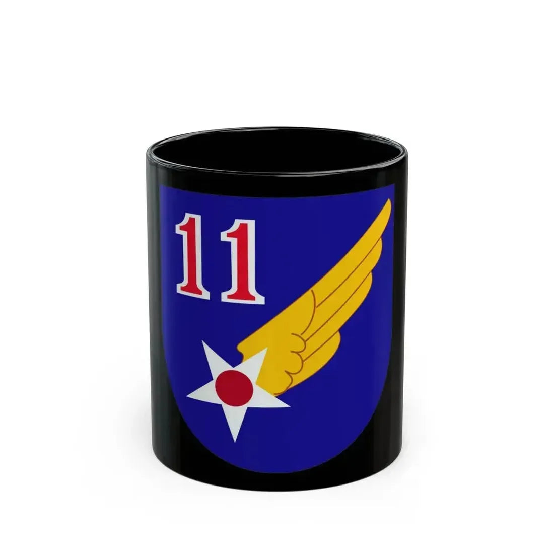 11 Air Force (U.S. Army) Black Coffee Mug 11oz - Go Mug Yourself