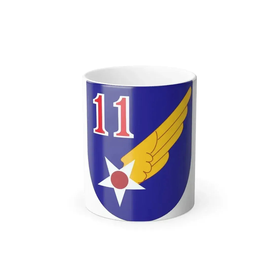 11 Air Force (U.S. Army) Color Changing Coffee Mug 11oz - Go Mug Yourself