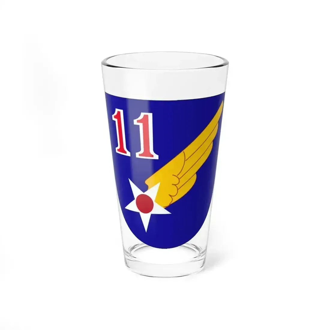 11 Air Force (U.S. Army) Pint Glass 16oz 16oz - Go Mug Yourself