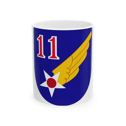 11 Air Force (U.S. Army) White Coffee Mug - Go Mug Yourself