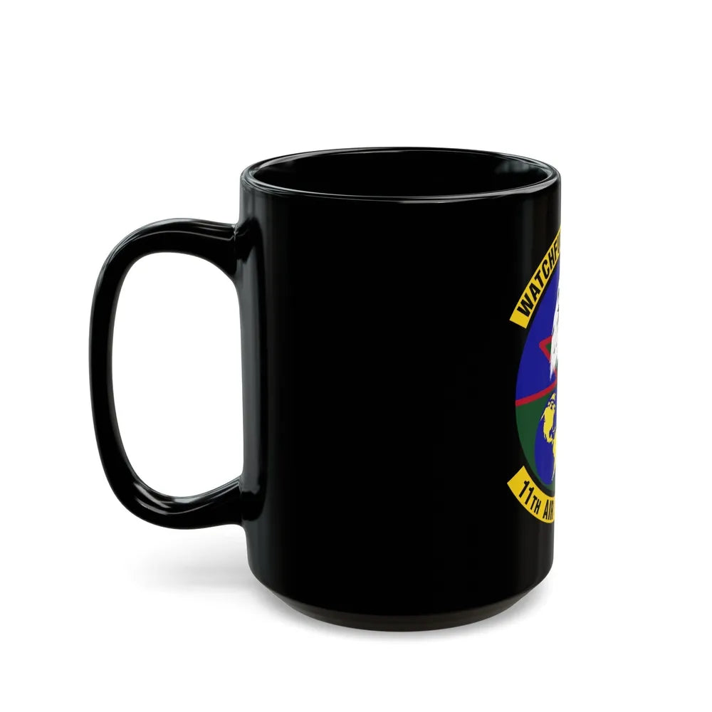 11 Air Support Operations Squadron ACC (U.S. Air Force) Black Coffee Mug-Go Mug Yourself