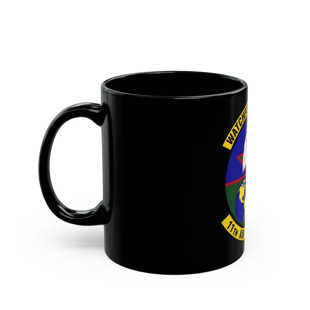 11 Air Support Operations Squadron ACC (U.S. Air Force) Black Coffee Mug-Go Mug Yourself