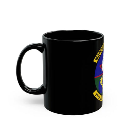 11 Air Support Operations Squadron ACC (U.S. Air Force) Black Coffee Mug-Go Mug Yourself