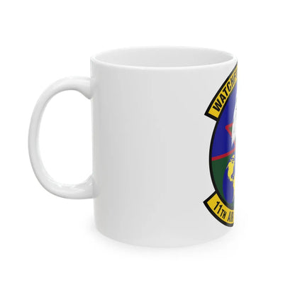 11 Air Support Operations Squadron ACC (U.S. Air Force) White Coffee Mug-Go Mug Yourself