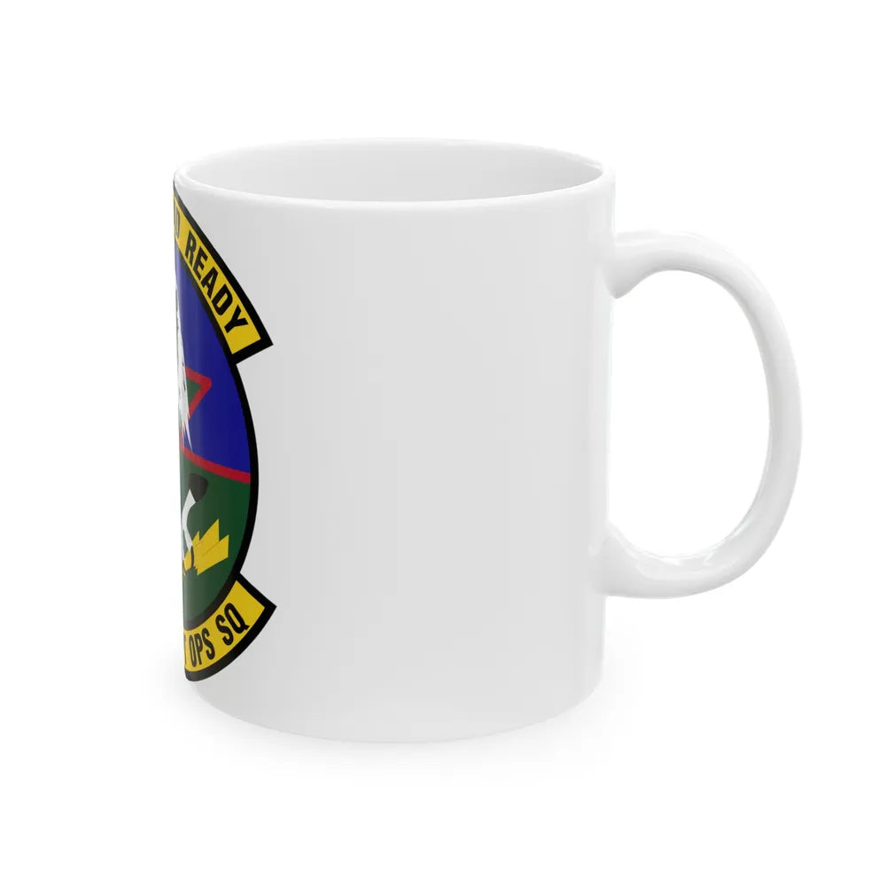 11 Air Support Operations Squadron ACC (U.S. Air Force) White Coffee Mug-Go Mug Yourself