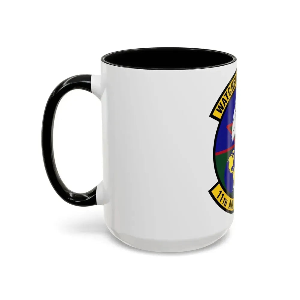 11 Air Support Operations Squadron ACC (U.S. Air Force) Accent Coffee Mug - Go Mug Yourself
