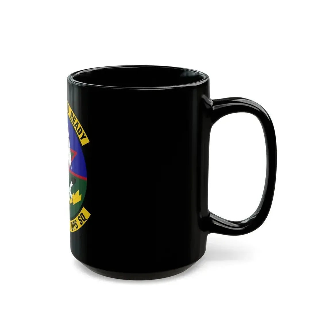 11 Air Support Operations Squadron ACC (U.S. Air Force) Black Coffee Mug - Go Mug Yourself