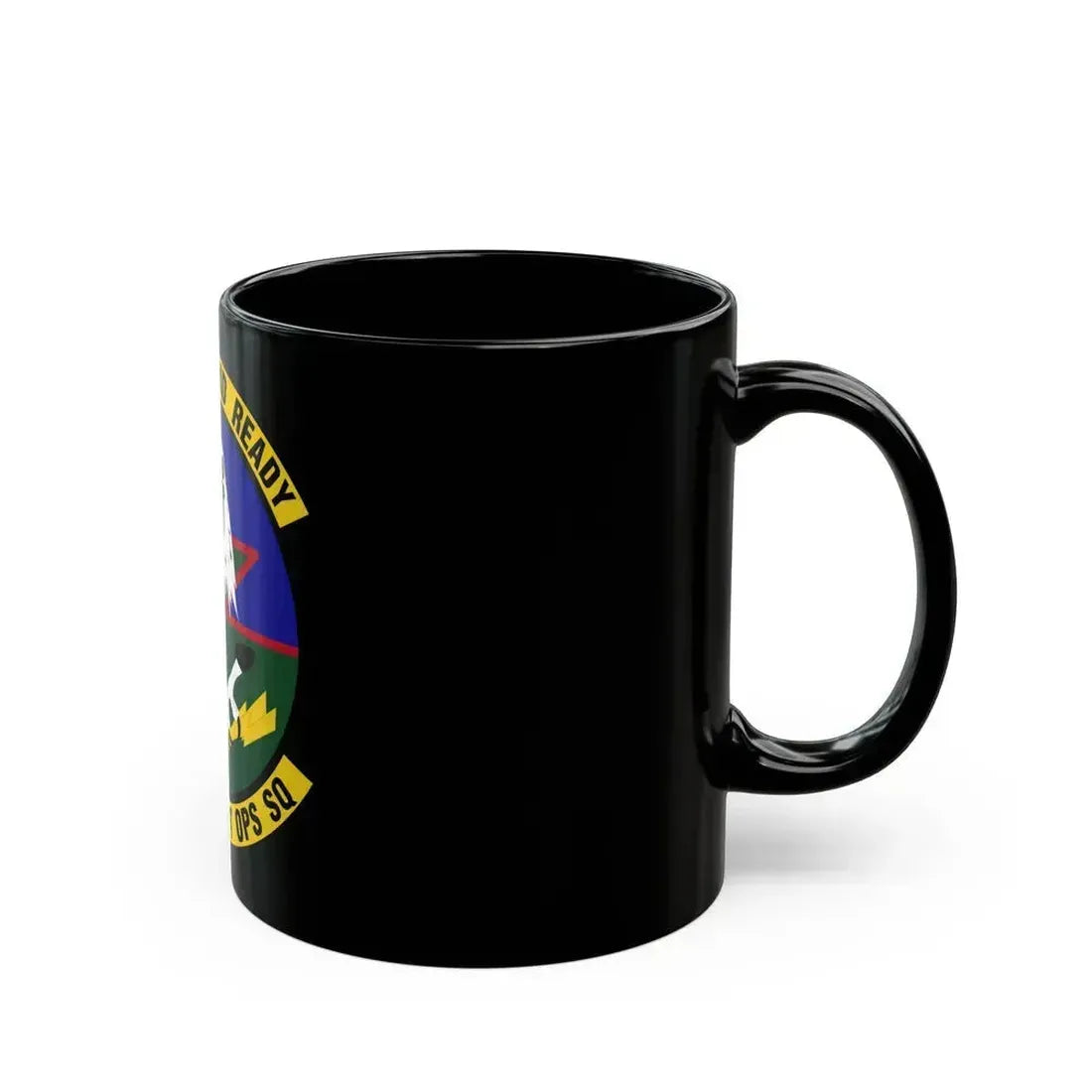 11 Air Support Operations Squadron ACC (U.S. Air Force) Black Coffee Mug - Go Mug Yourself