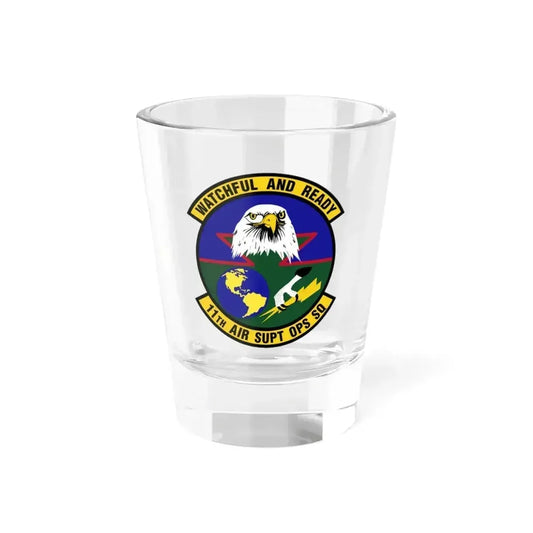 11 Air Support Operations Squadron ACC (U.S. Air Force) Shot Glass 1.5oz 1.5oz - Go Mug Yourself