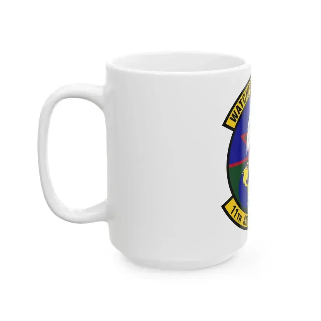 11 Air Support Operations Squadron ACC (U.S. Air Force) White Coffee Mug - Go Mug Yourself