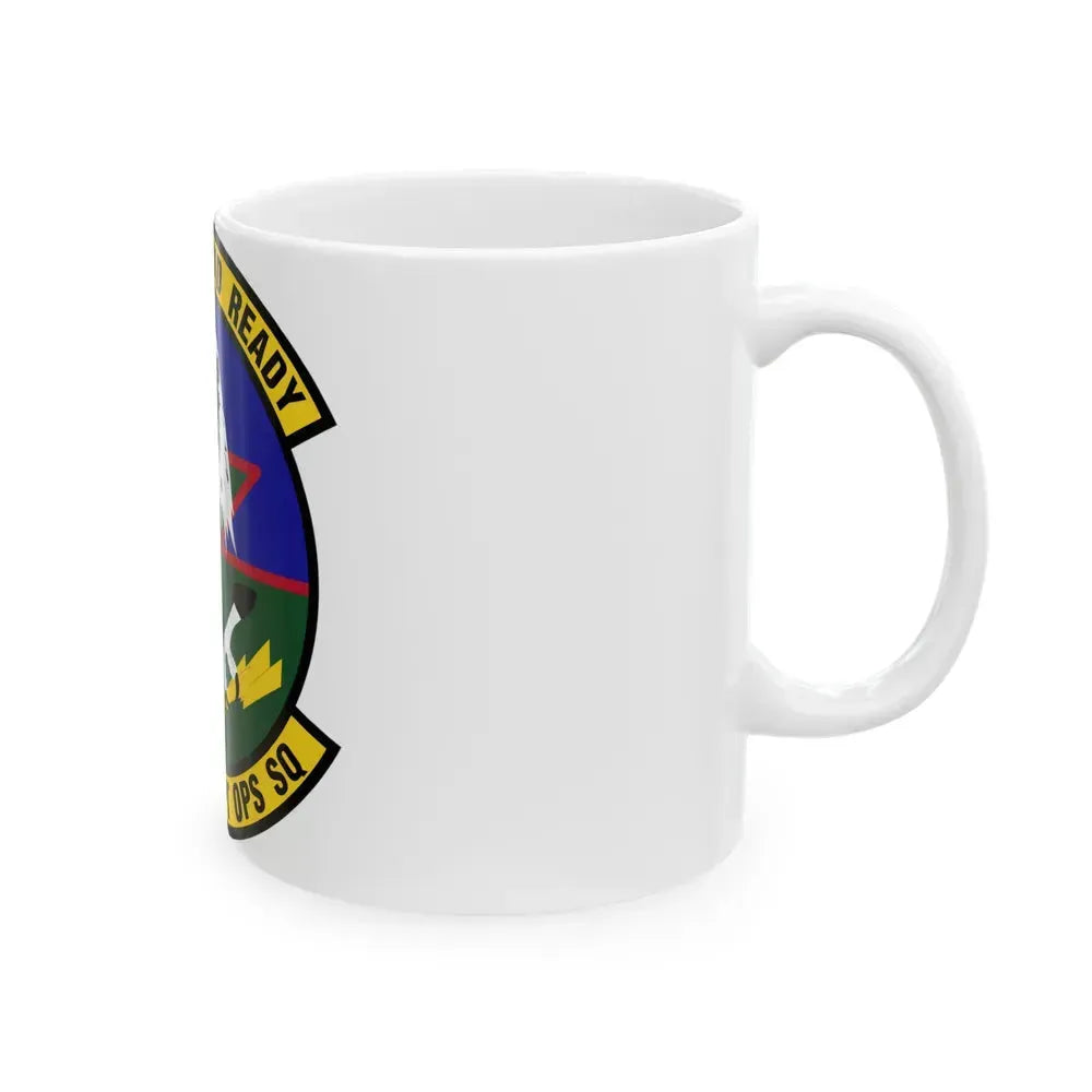 11 Air Support Operations Squadron ACC (U.S. Air Force) White Coffee Mug - Go Mug Yourself