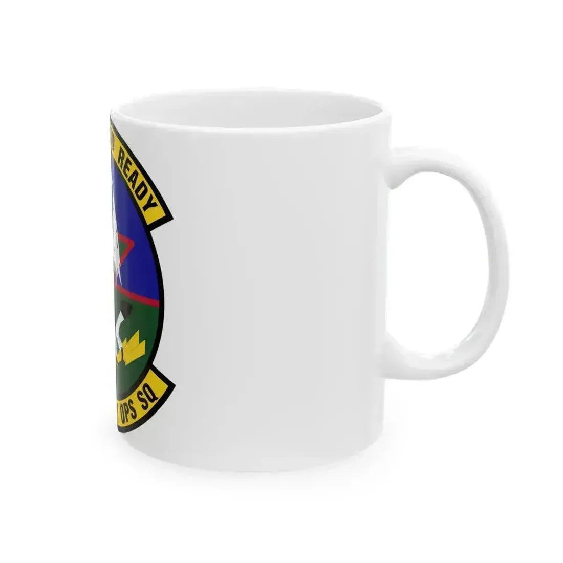 11 Air Support Operations Squadron ACC (U.S. Air Force) White Coffee Mug - Go Mug Yourself