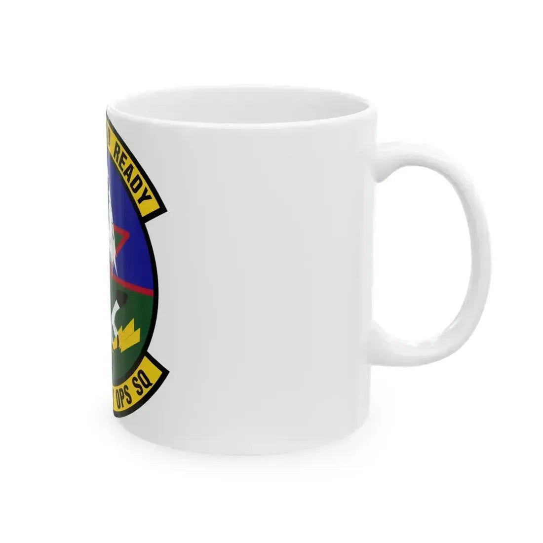 11 Air Support Operations Squadron ACC (U.S. Air Force) White Coffee Mug - Go Mug Yourself