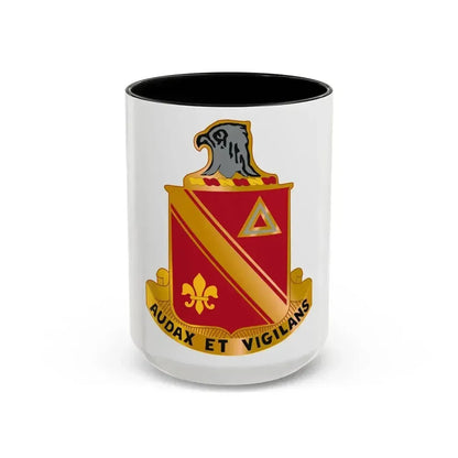 11 Antiaircraft Artillery Missile Battalion (U.S. Army) Accent Coffee Mug 15oz Black - Go Mug Yourself